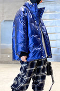 Kids Boys Glossy Winter Padded Jacket