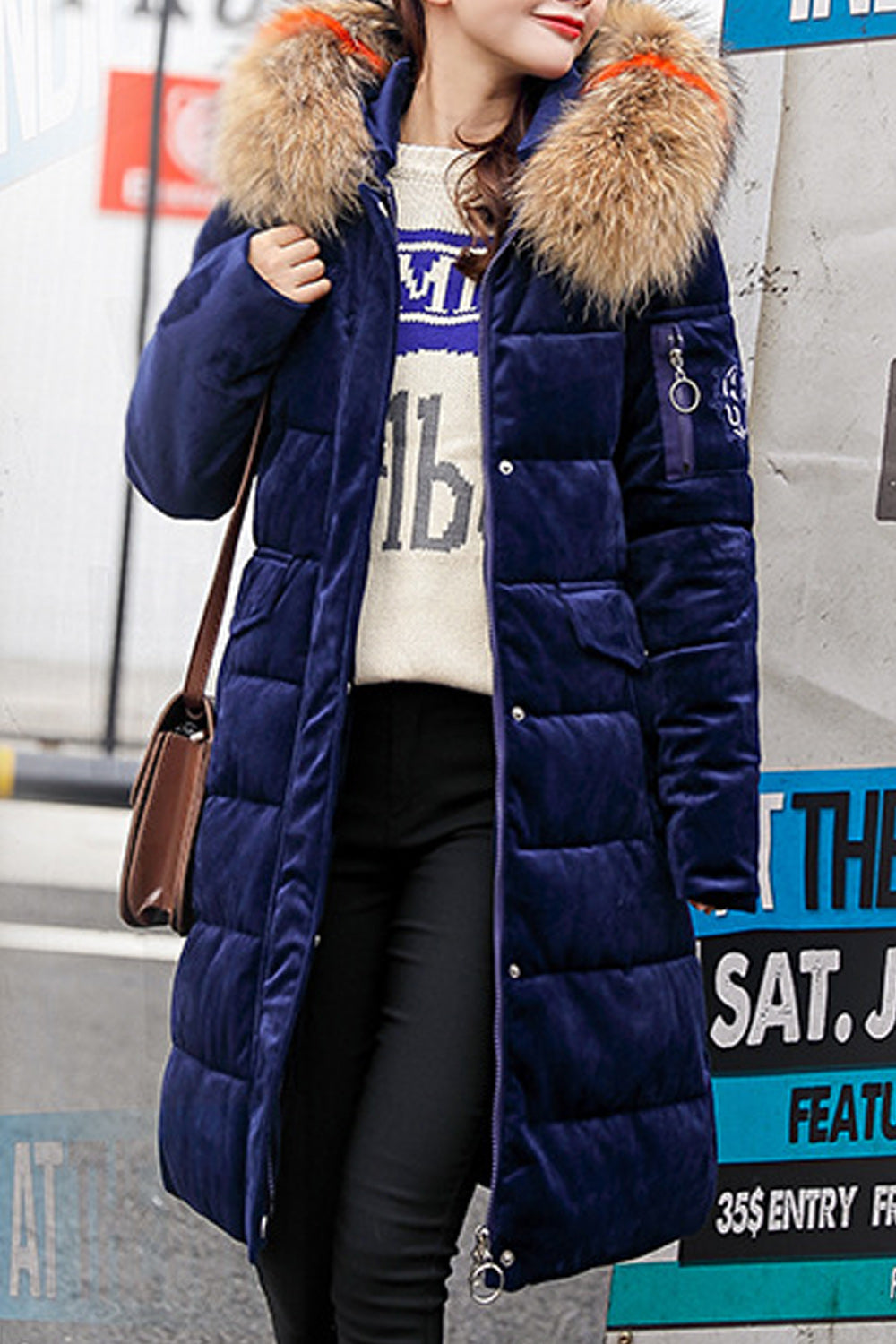 Women Breathable Cotton Padded Winter Jacket