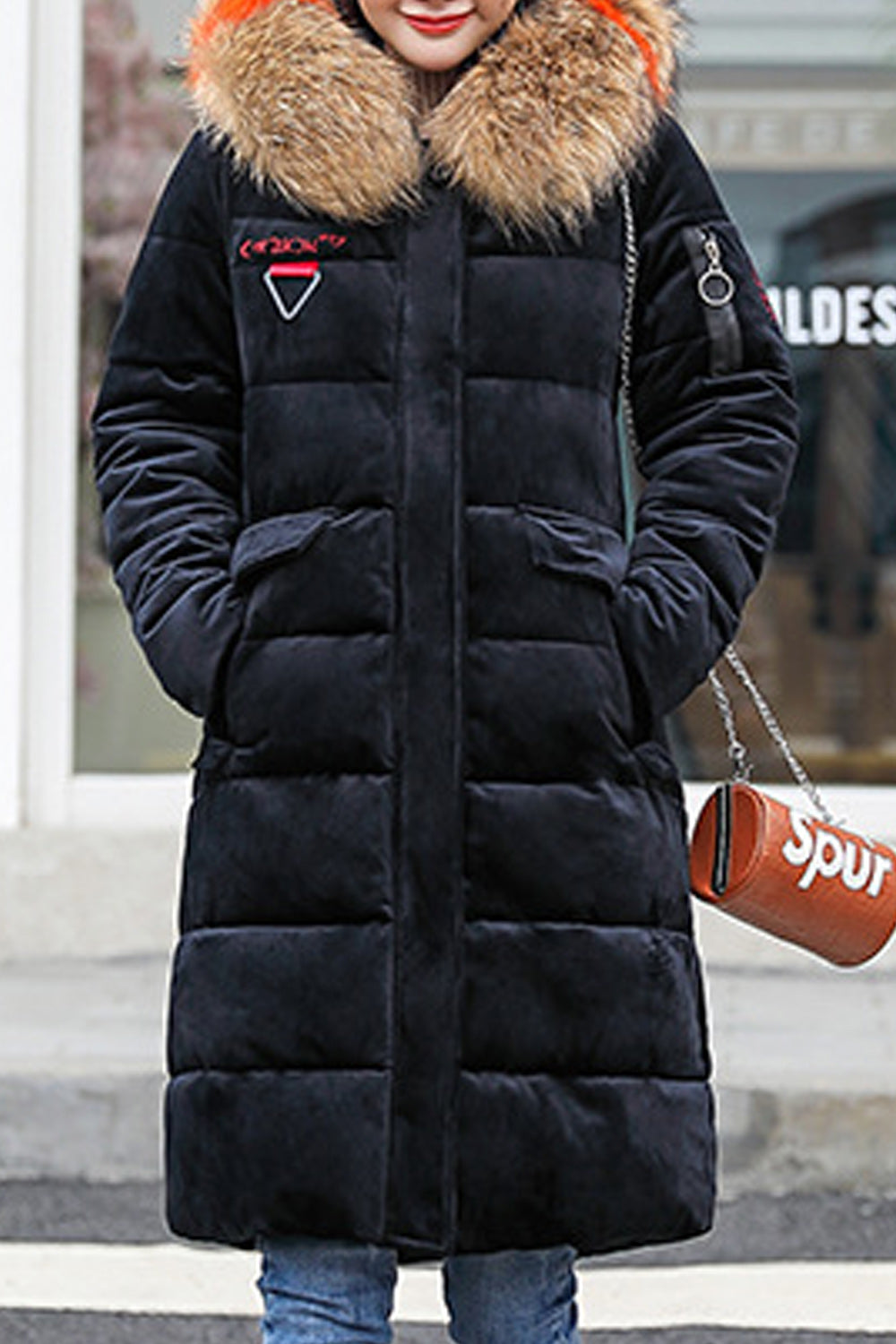 Women Breathable Cotton Padded Winter Jacket