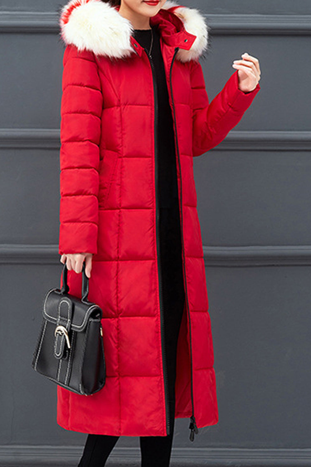 Women Lovely Thick & Soft Padded Zip Up Winter Jacket
