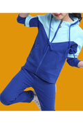 Kids Girls Autumn Contrast Color Two Piece Set