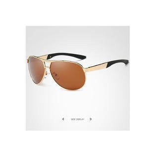 Men Double Shaded Metal Frame Sunglass