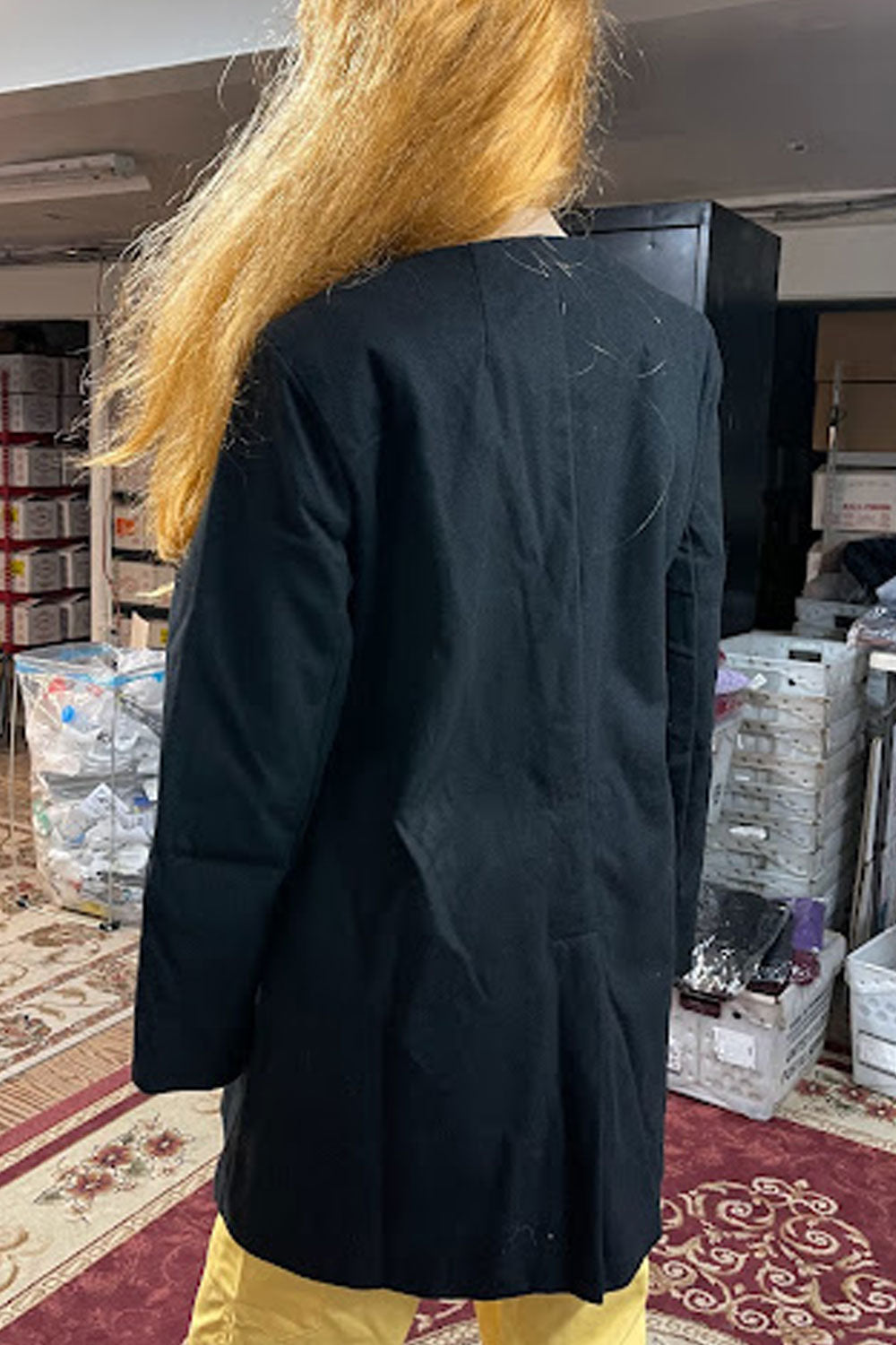 Women Thick & Warm Fabric Constructed Comfort Providing Round Neck Flap Pockets Comfy Winter Jacket