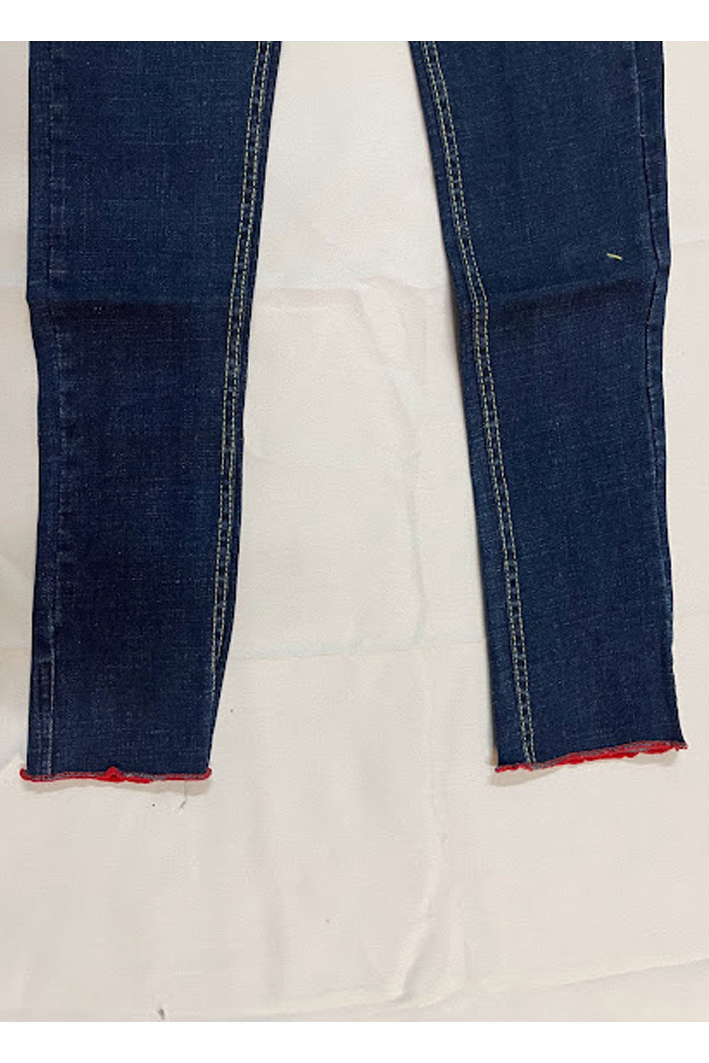 Kids Girls Casual Wear Waist Button Closure Elasticated Waist Solid Pattern Jeans