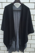 Women Stylish Warm & Thick Tassel Winter Shawl