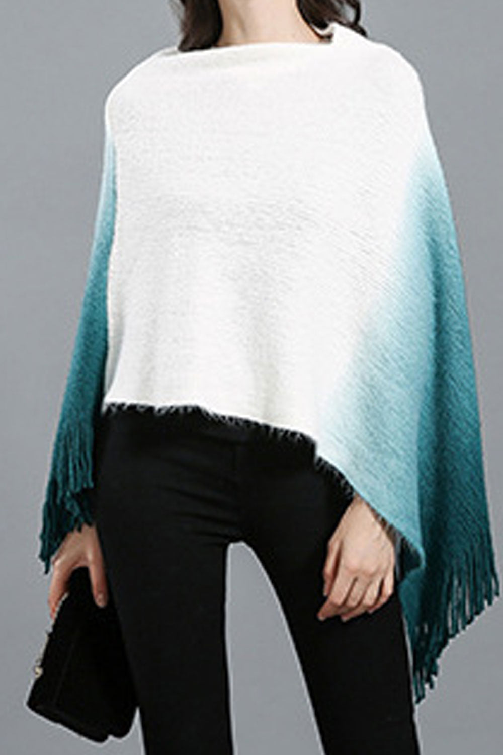Women Classy Contrast Color Warm & Thick Shawl
