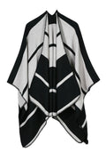 Women Classy Stripe Warm & Thick Cashmere Shawl
