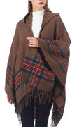 Women Charming Tassel Stripe Pattern Warm Shawl
