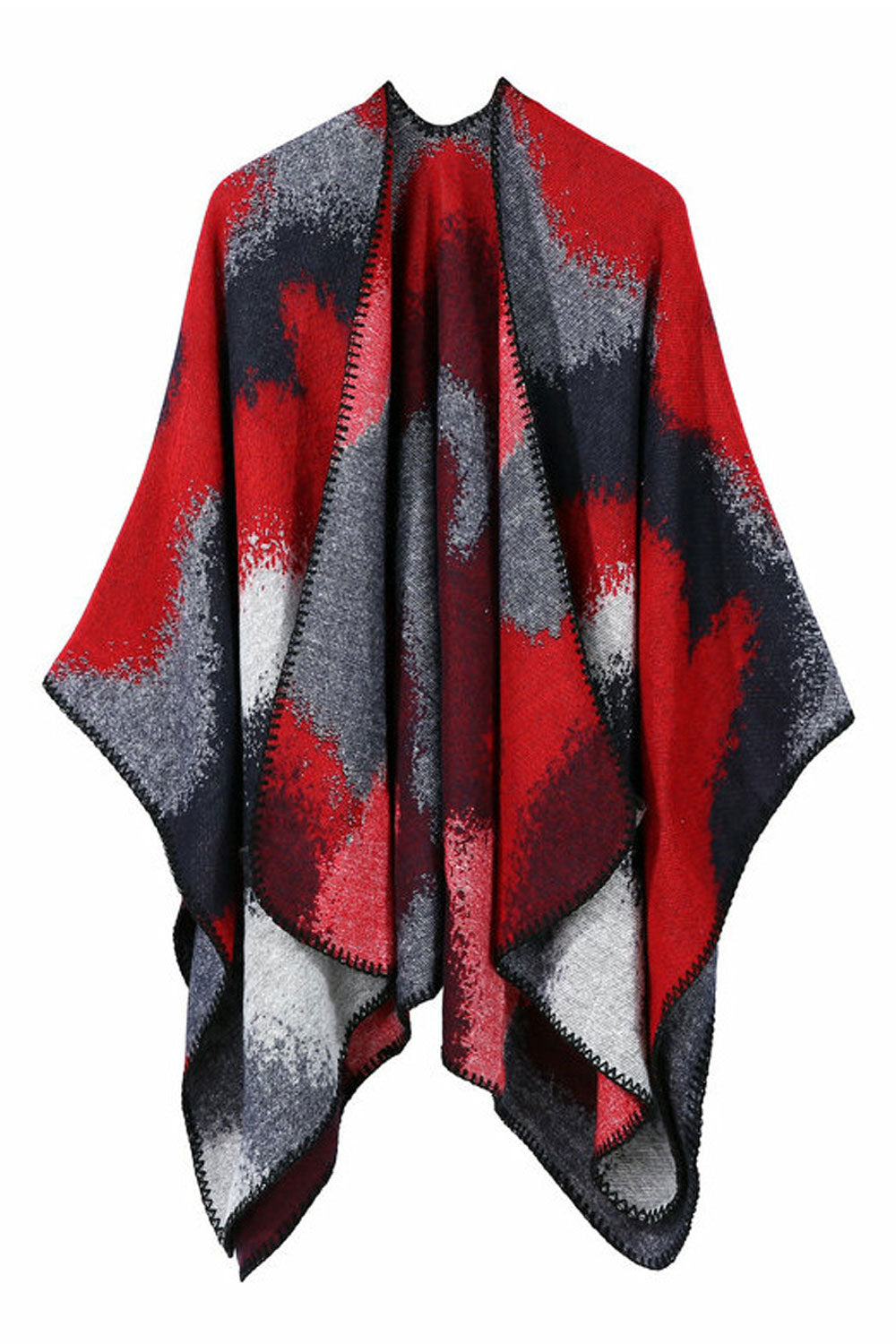 Women Windproof Winter & Autumn Shawl
