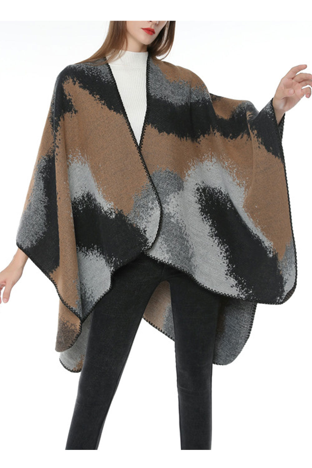 Women Windproof Winter & Autumn Shawl