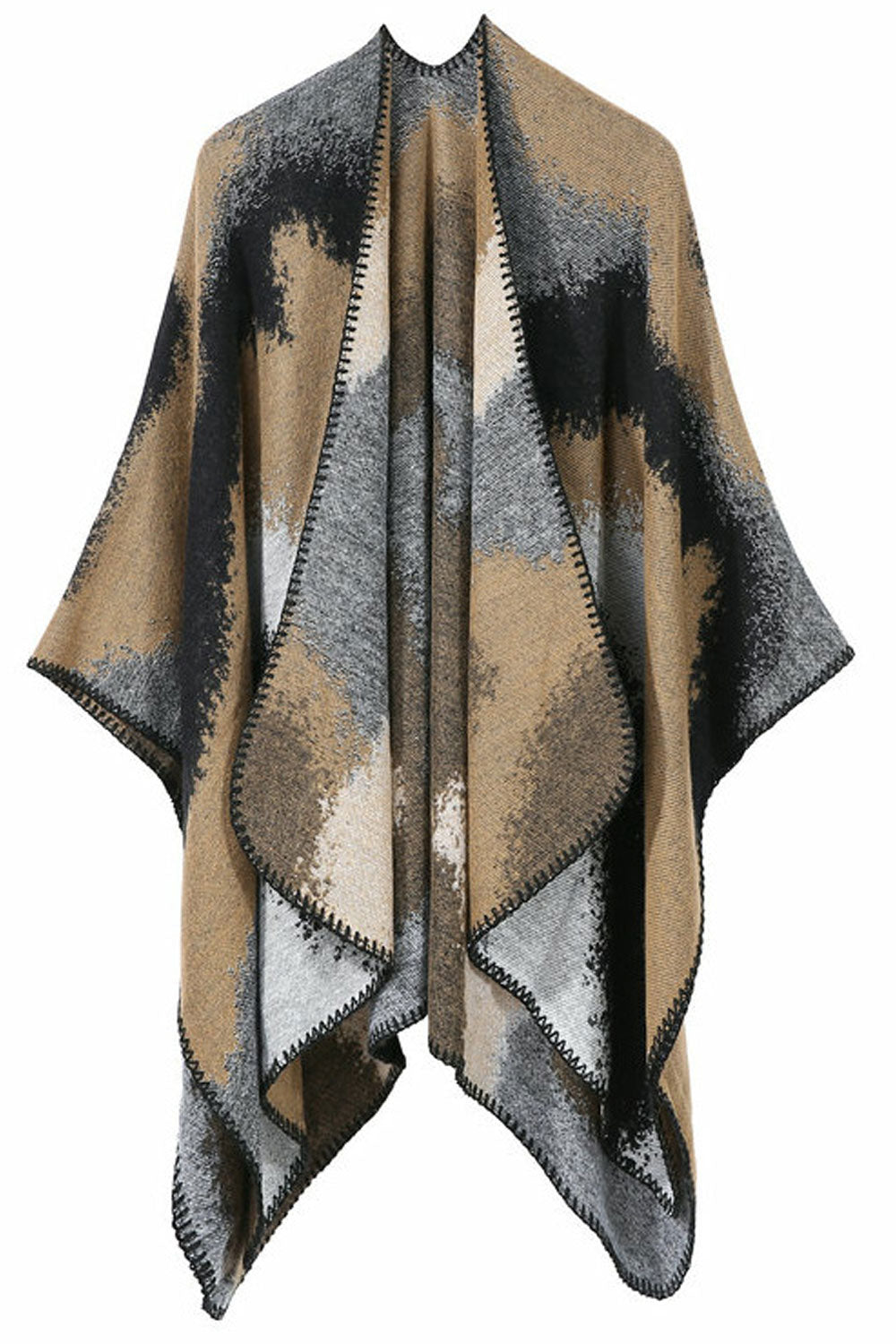 Women Windproof Winter & Autumn Shawl