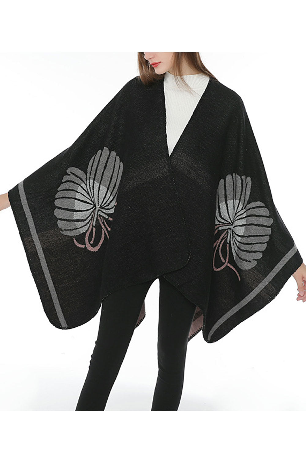 Women Fashion Creative Warm & Thick Shawl