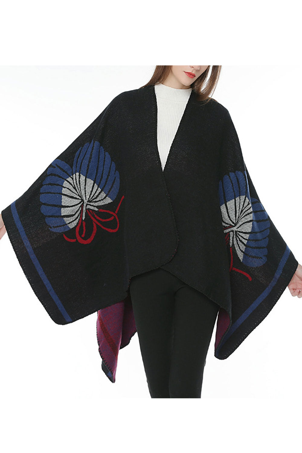 Women Fashion Creative Warm & Thick Shawl