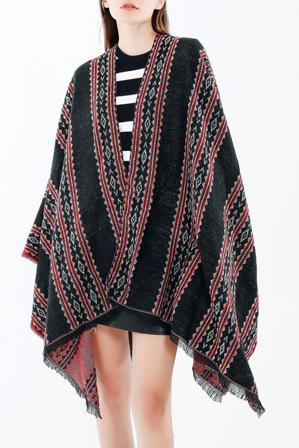Women Autumn Winter Cashmere Warm Shawl