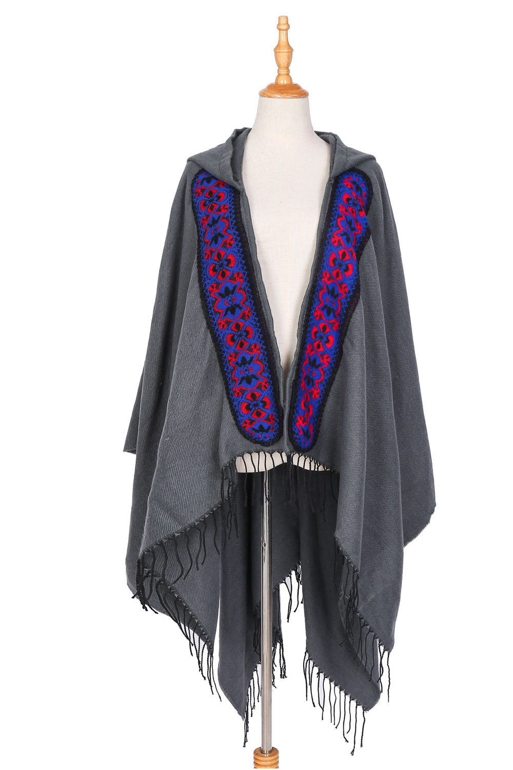 Women Fashionable Warm Thick Printed Pattern Shawl