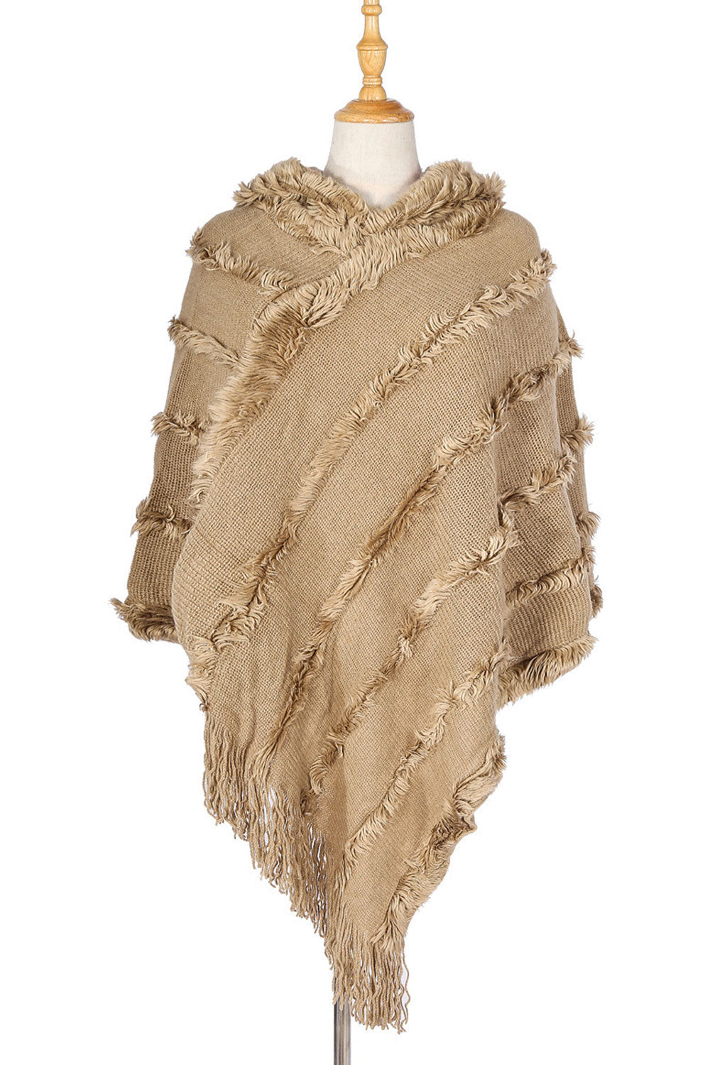Women Beautiful Tassel Decorated Warm & Thick Shawl