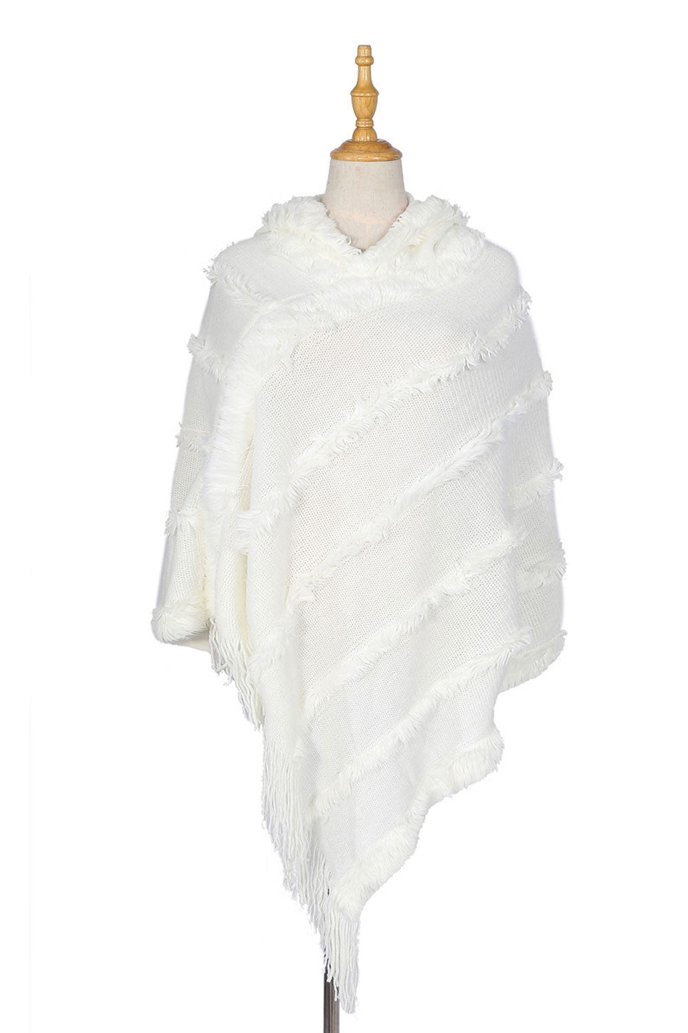 Women Beautiful Tassel Decorated Warm & Thick Shawl