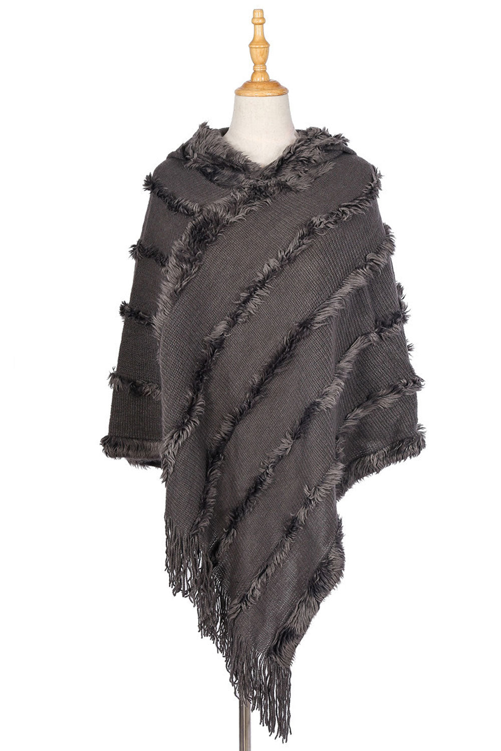 Women Beautiful Tassel Decorated Warm & Thick Shawl