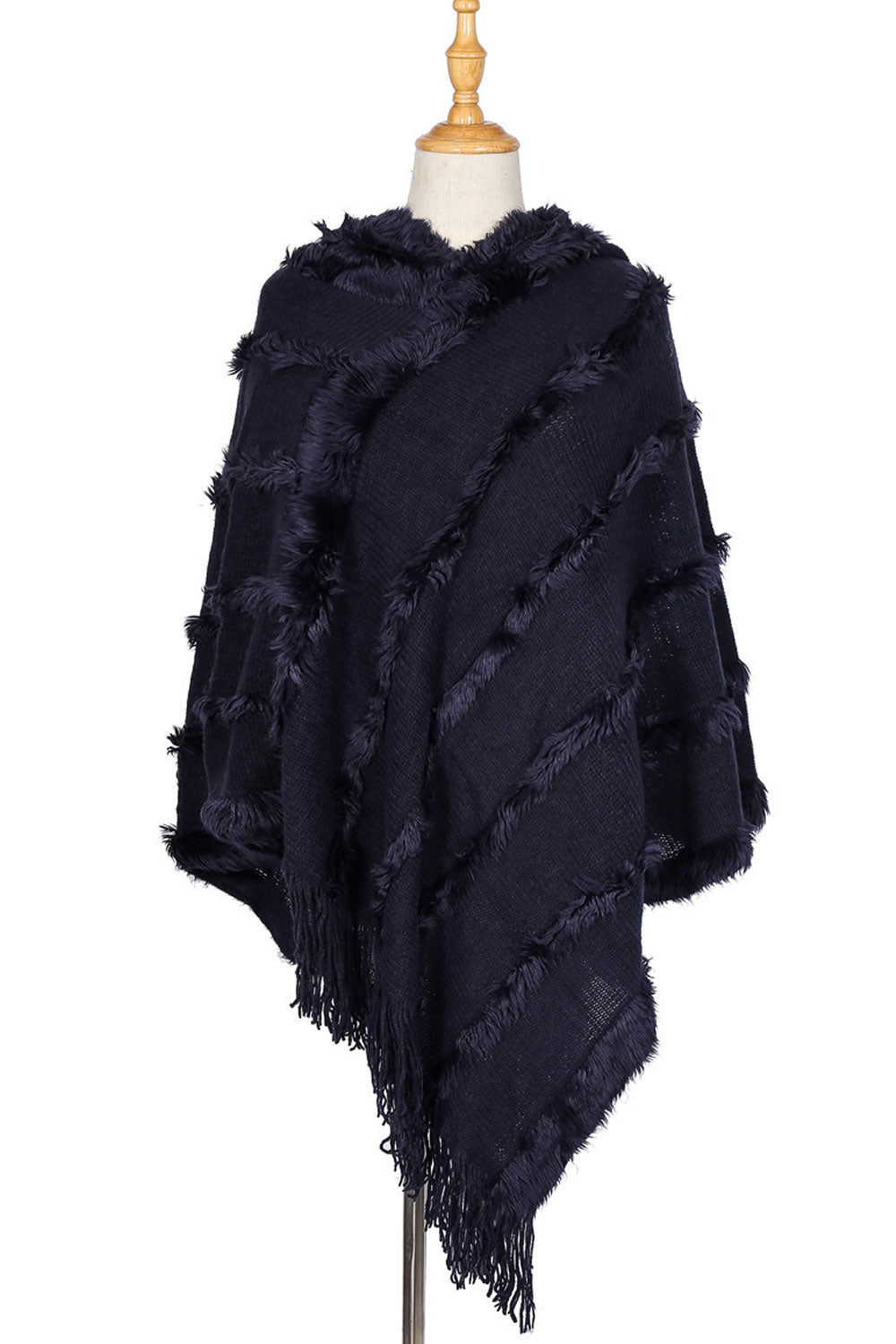 Women Beautiful Tassel Decorated Warm & Thick Shawl