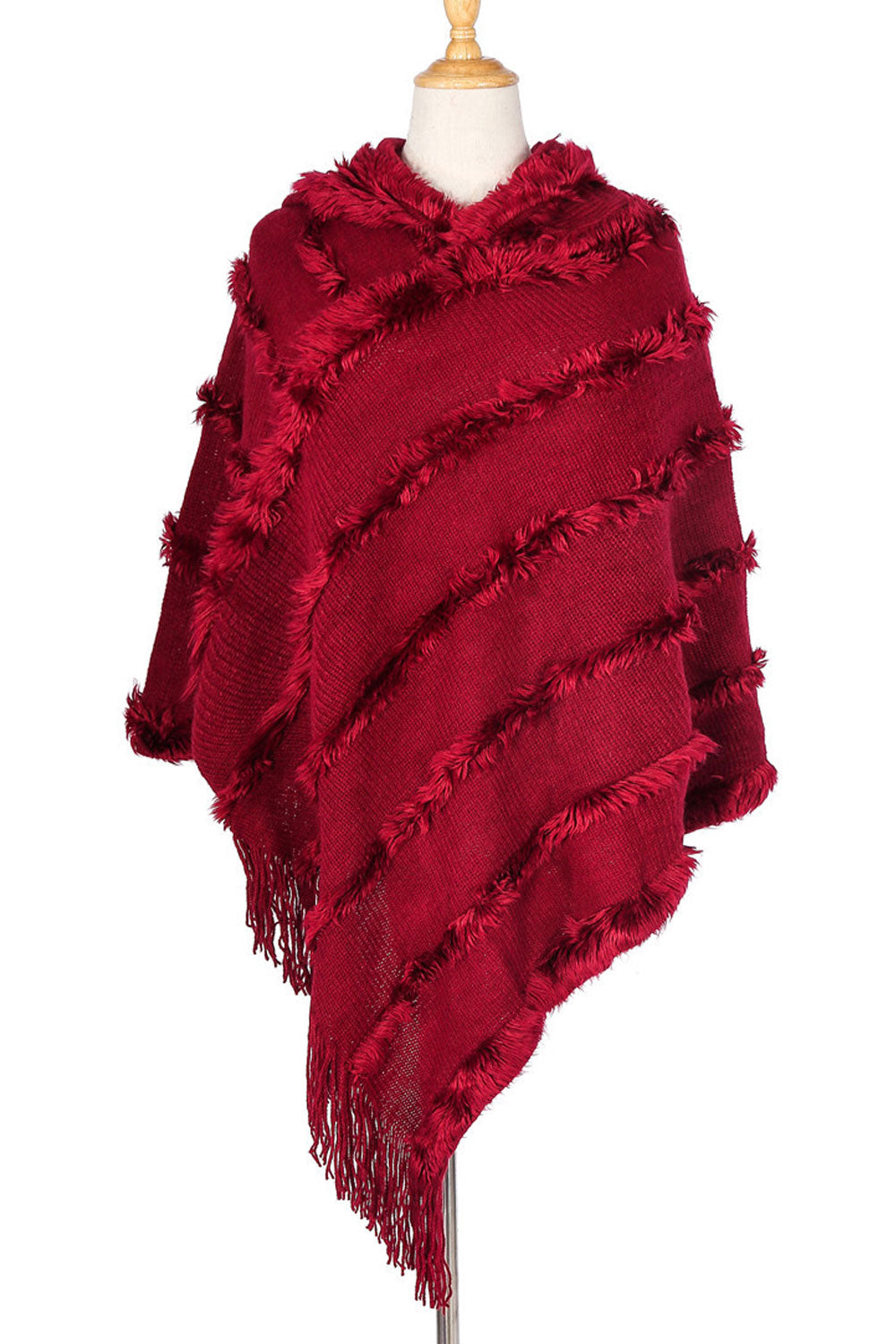Women Beautiful Tassel Decorated Warm & Thick Shawl
