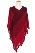 Women Fashion Tassel Decorated Thick & Warm Shawl