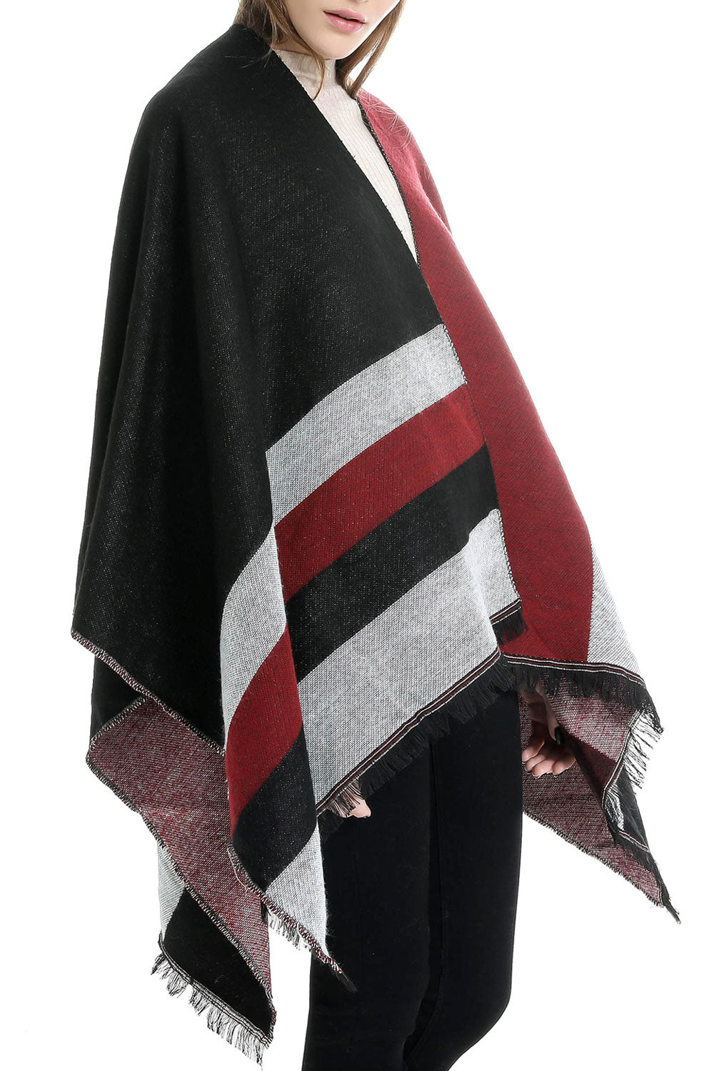 Women Fashion Warm & Thick Cashmere Shawl