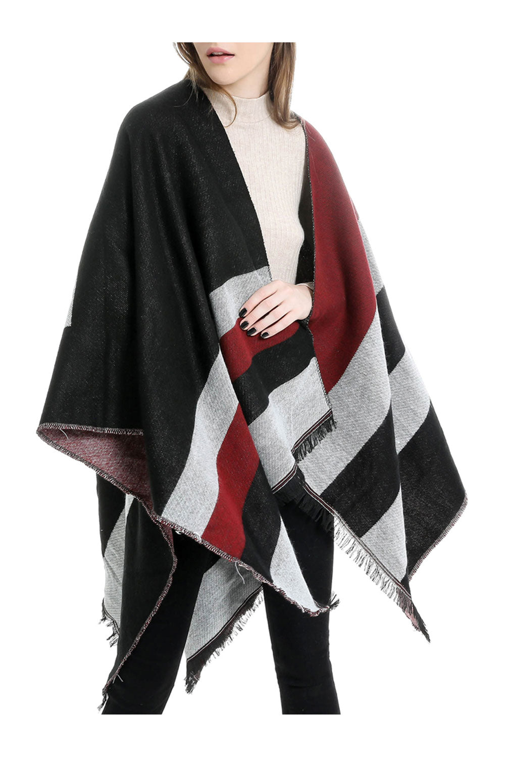 Women Fashion Warm & Thick Cashmere Shawl