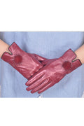 Women Warm & Thick Solid Color Casual Gloves
