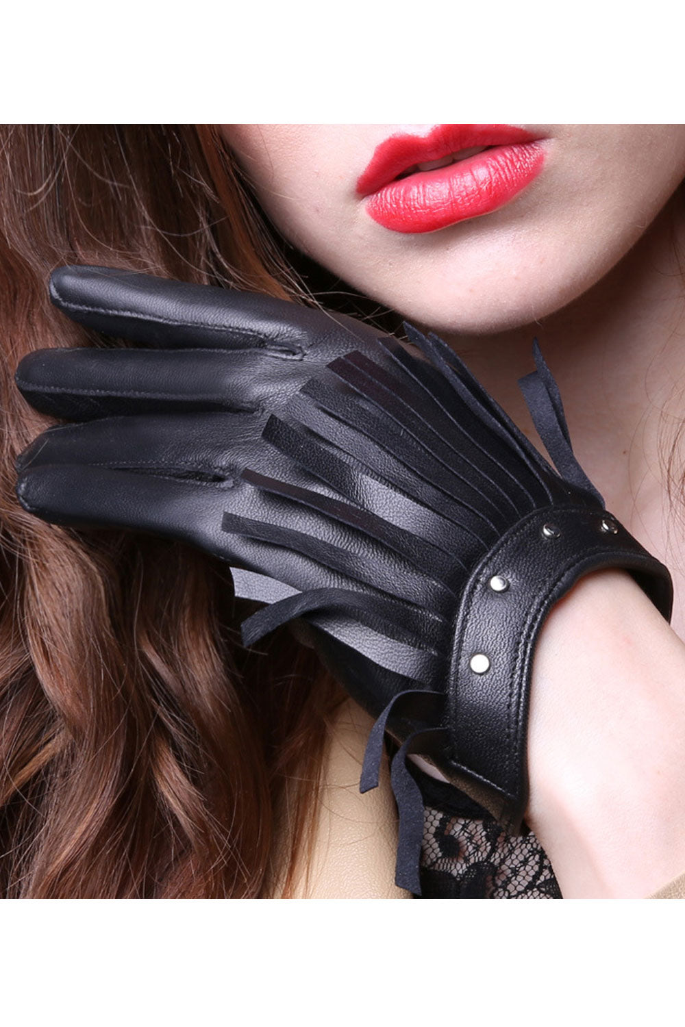 Women Lovely Casual Solid Colored Warm Gloves