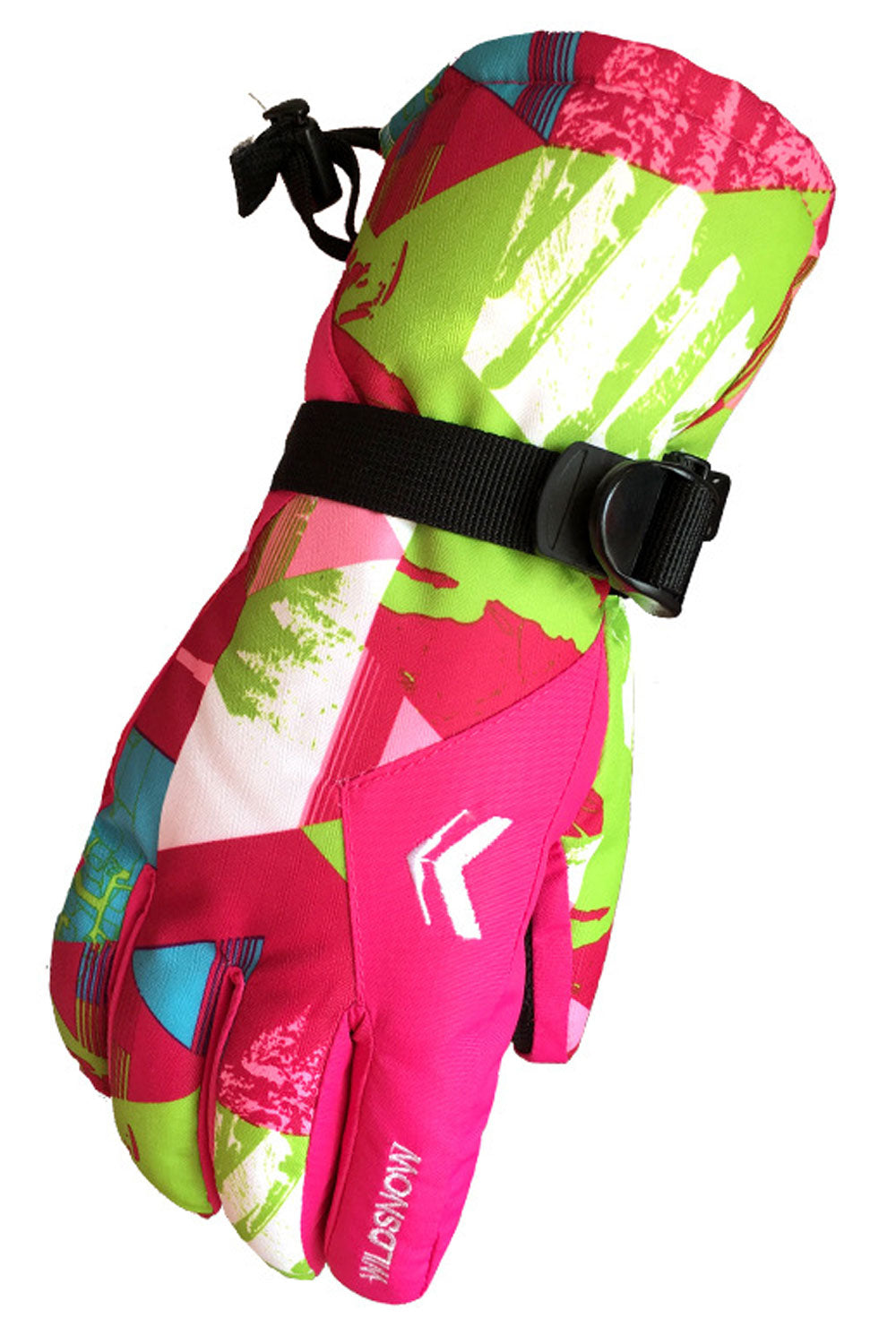 Women Winter Waterproof Breathable Ski Gloves