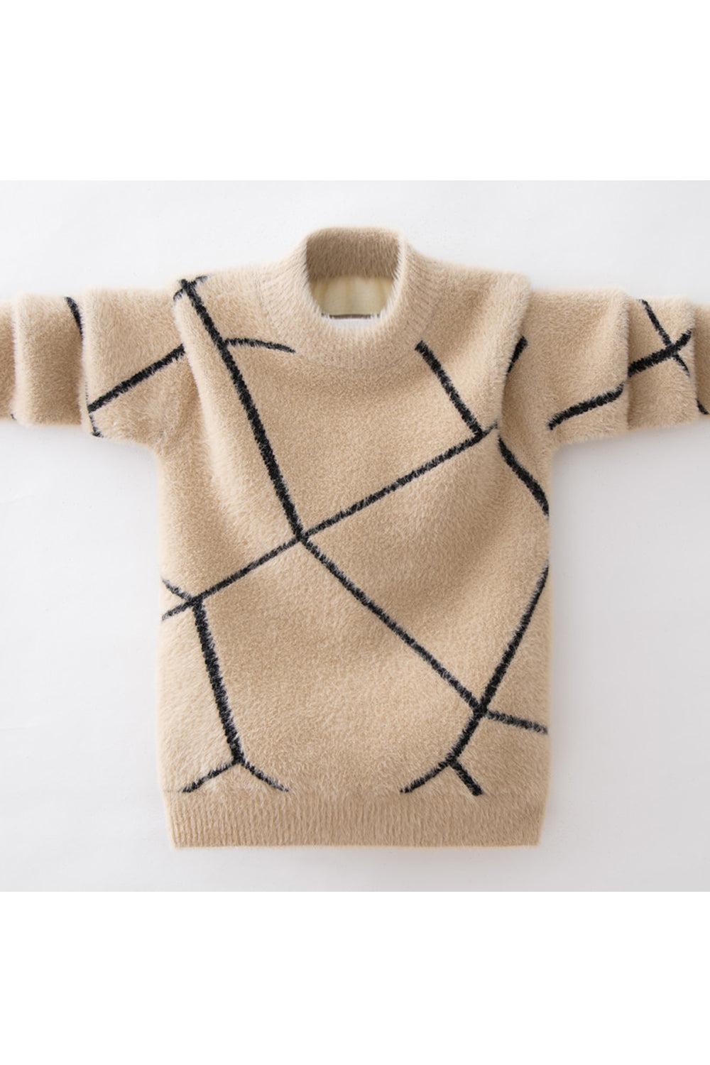 Kids Boys Light-Weight Solid Knitted Sweater