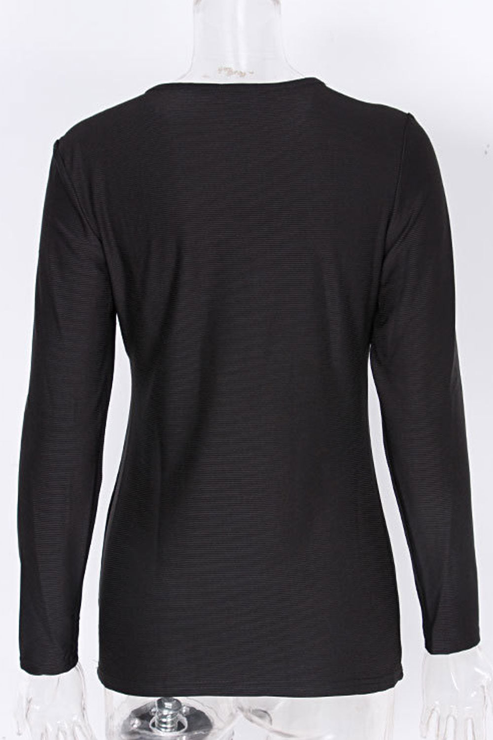 Women Fascinating Oblique Collar Long Sleeve Solid Pattern Knitted Warm Sweater