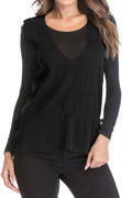 Women Restful Deep V-Neck Beautiful Solid Colored Summer Sleeveless Casual Knitted Sweater
