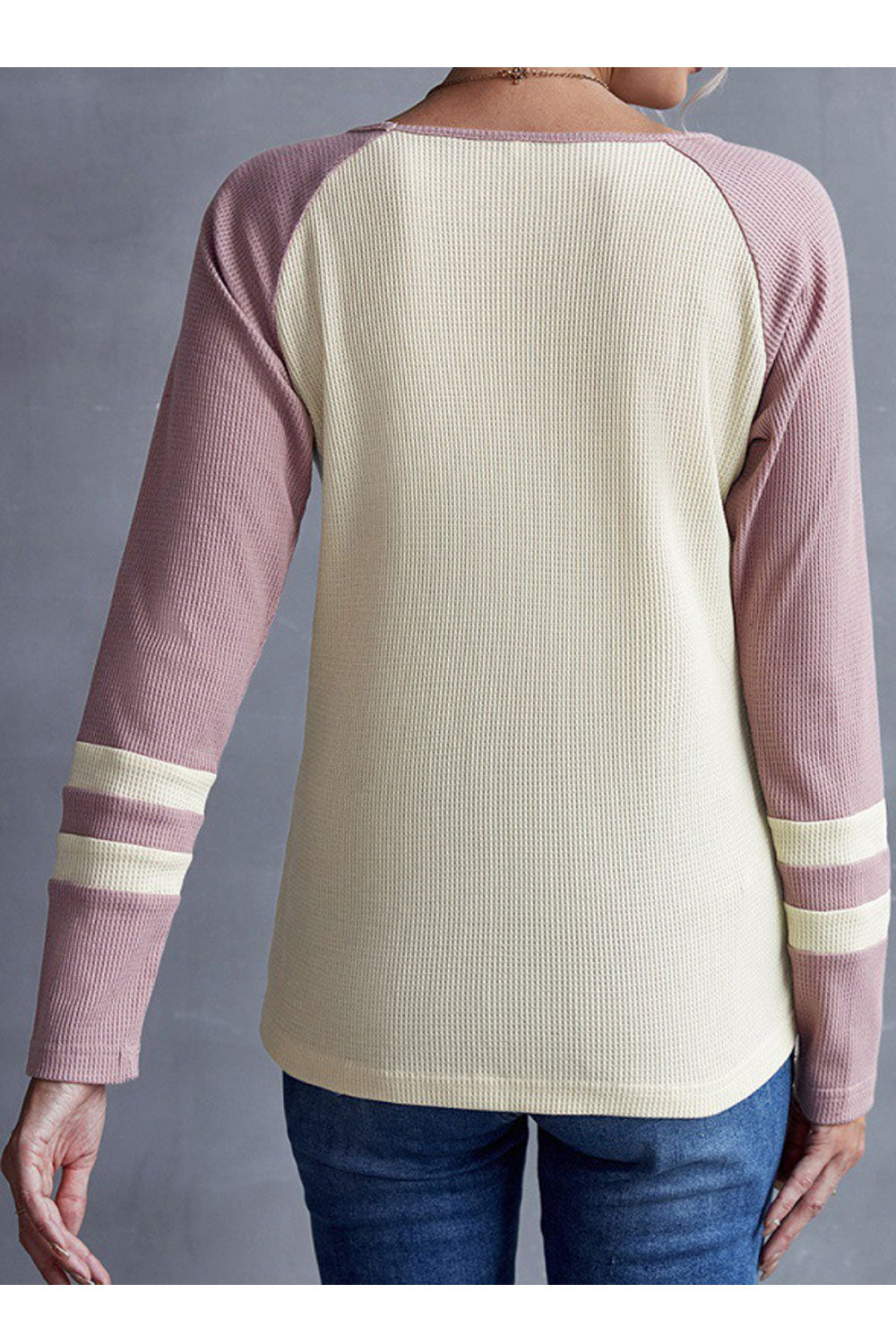 Women Lovely String Style V-Neck Long Sleeve Knitted Warm Winter Sweater