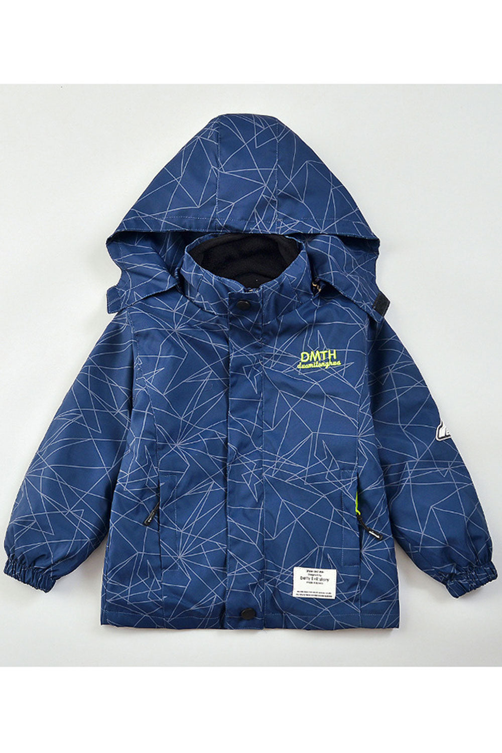 Kid Boys Thickened Three In One Windproof Jacket
