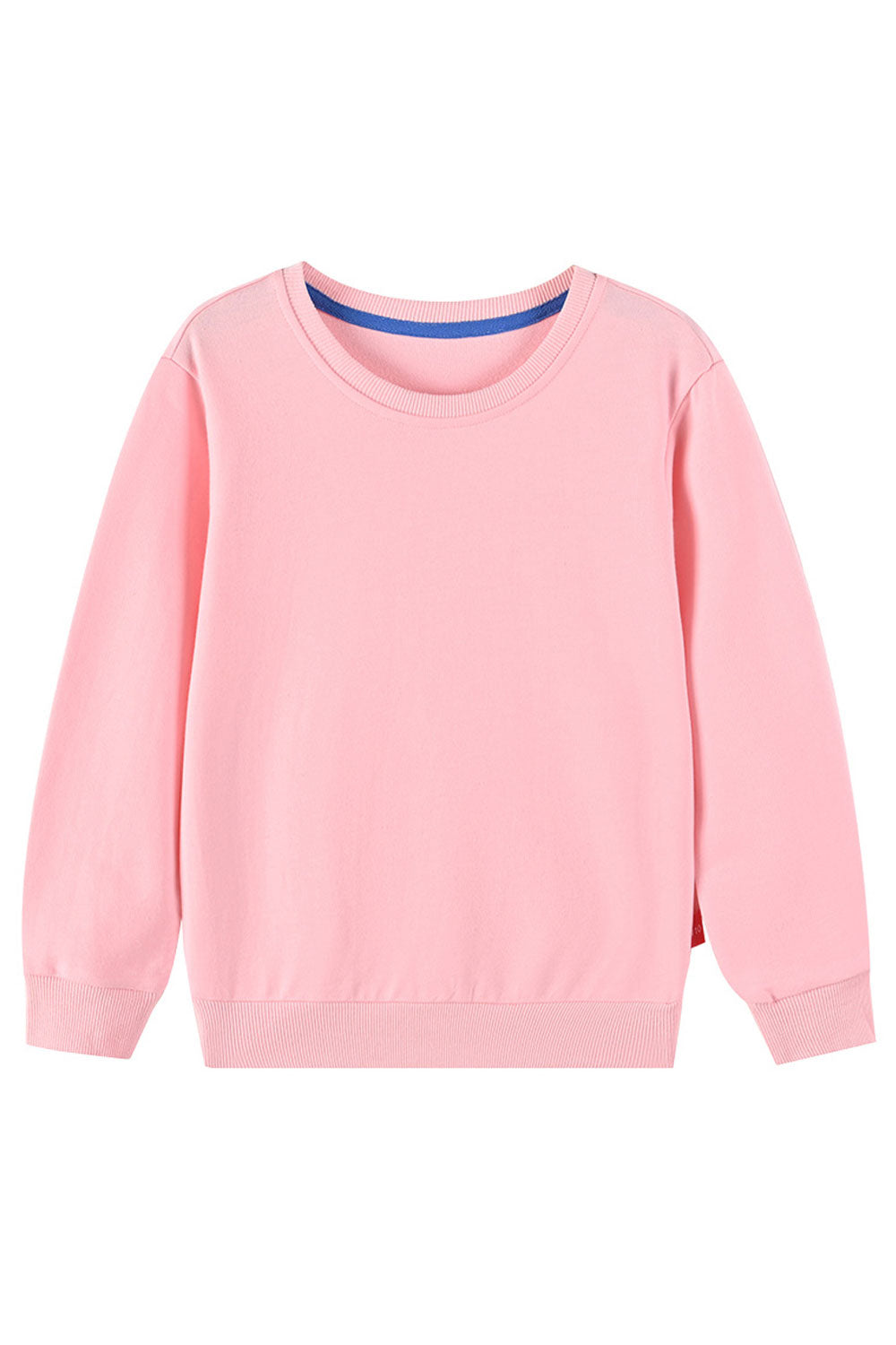 Kid Boys Simple Plain Solid Straight Length Sweatshirt