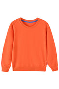 Kid Boys Simple Plain Solid Straight Length Sweatshirt