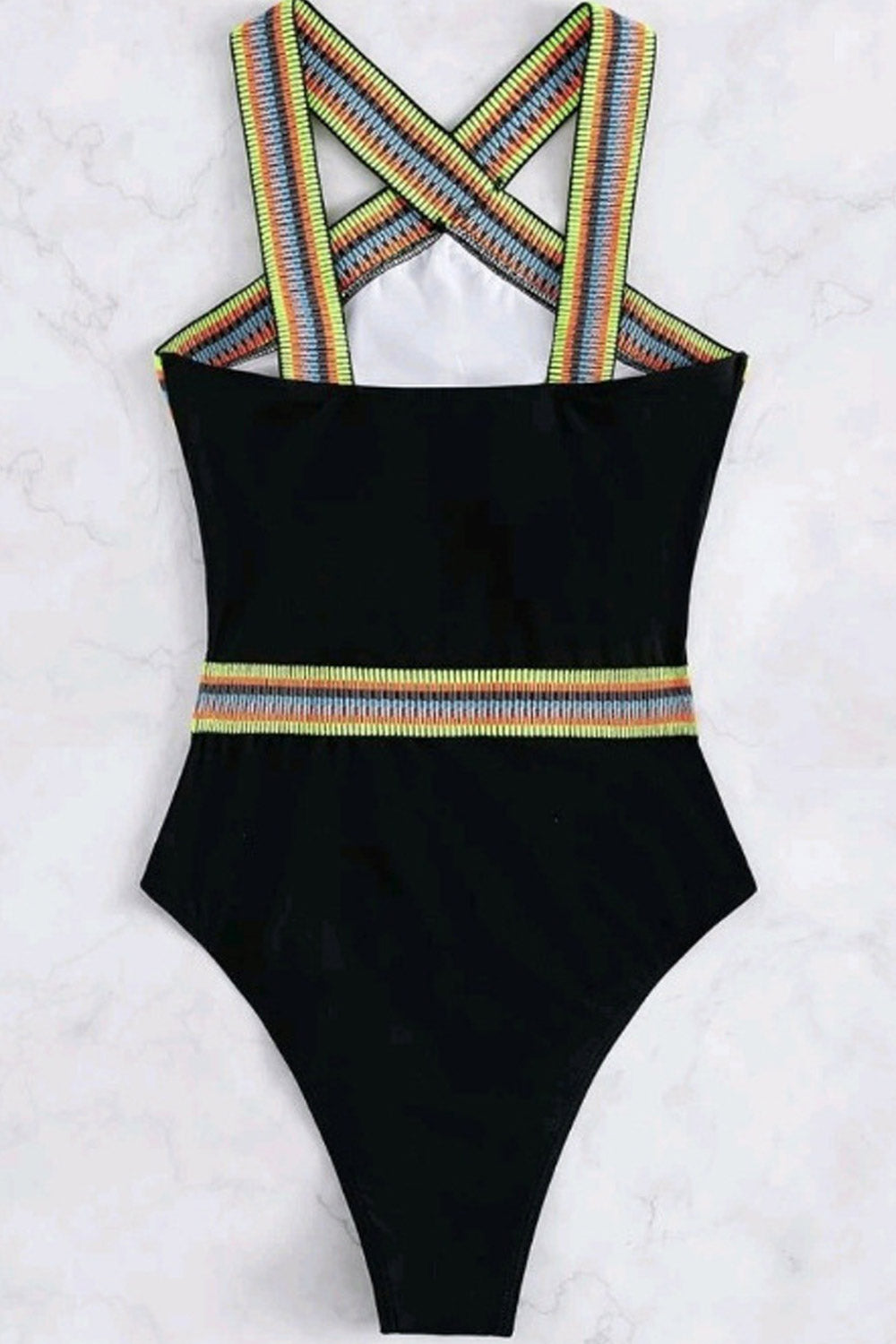 Women Summer Fashion Front Crossover Bathing Suits