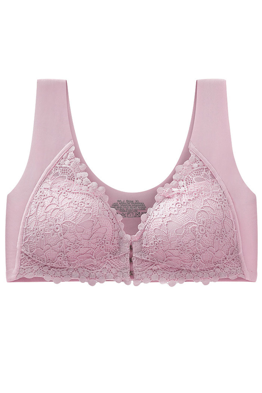 Women Plus Wirefree Push Up Support Yoga Bra with Latex Pads Bra