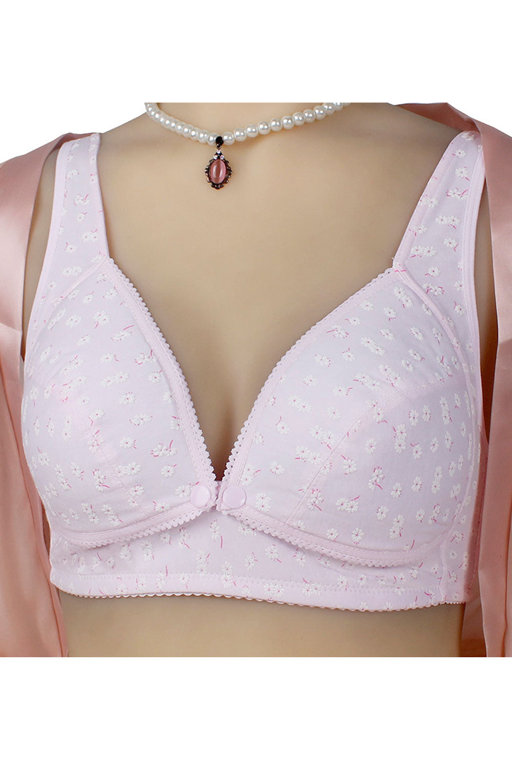 Women Plus Nursing Non Padded Comfortable Bra