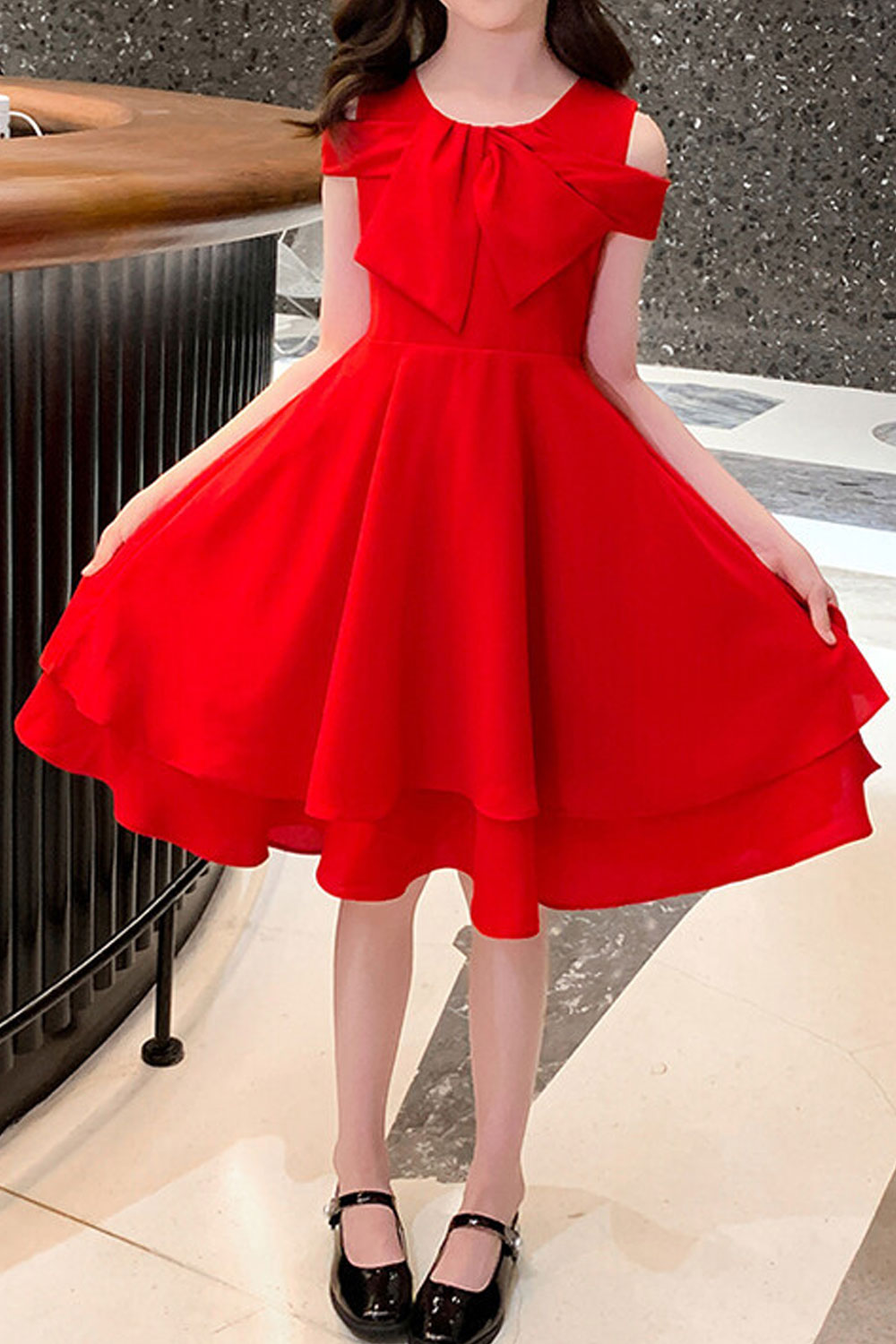 Kids Girls Summer Thin A-Line Vest Skirt Dress