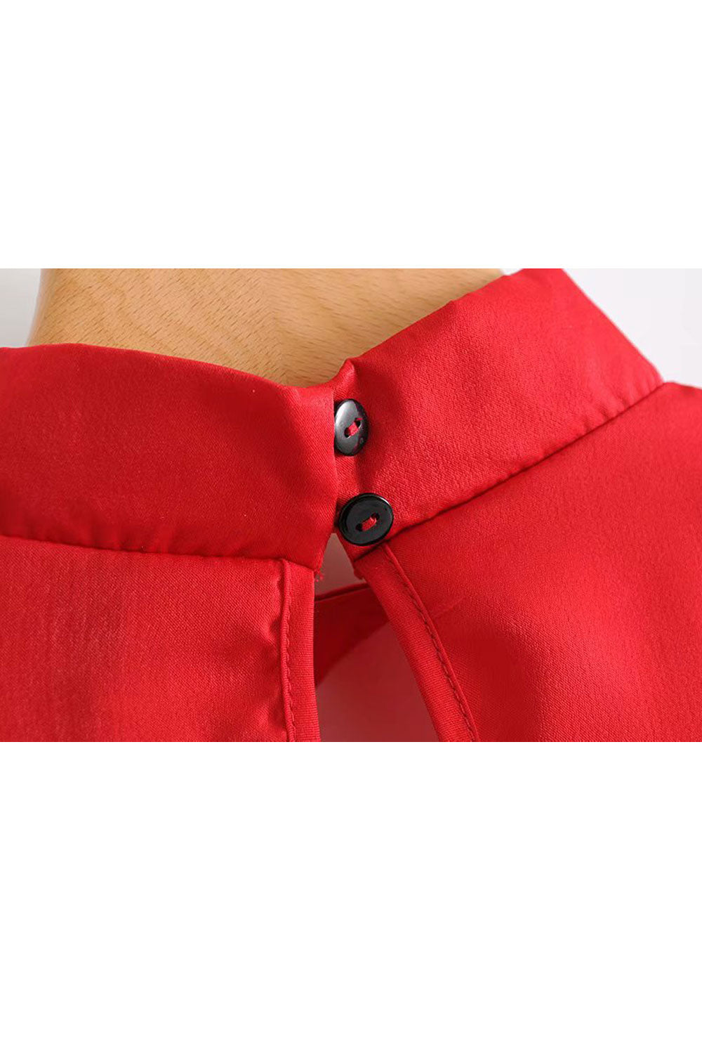 Women Fashion Solid Color Strapless Long Sleeves Short Top