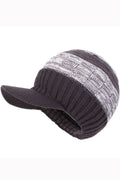 Women Stripe Pattern Duck Tongue Style Autumn & Winter Cap