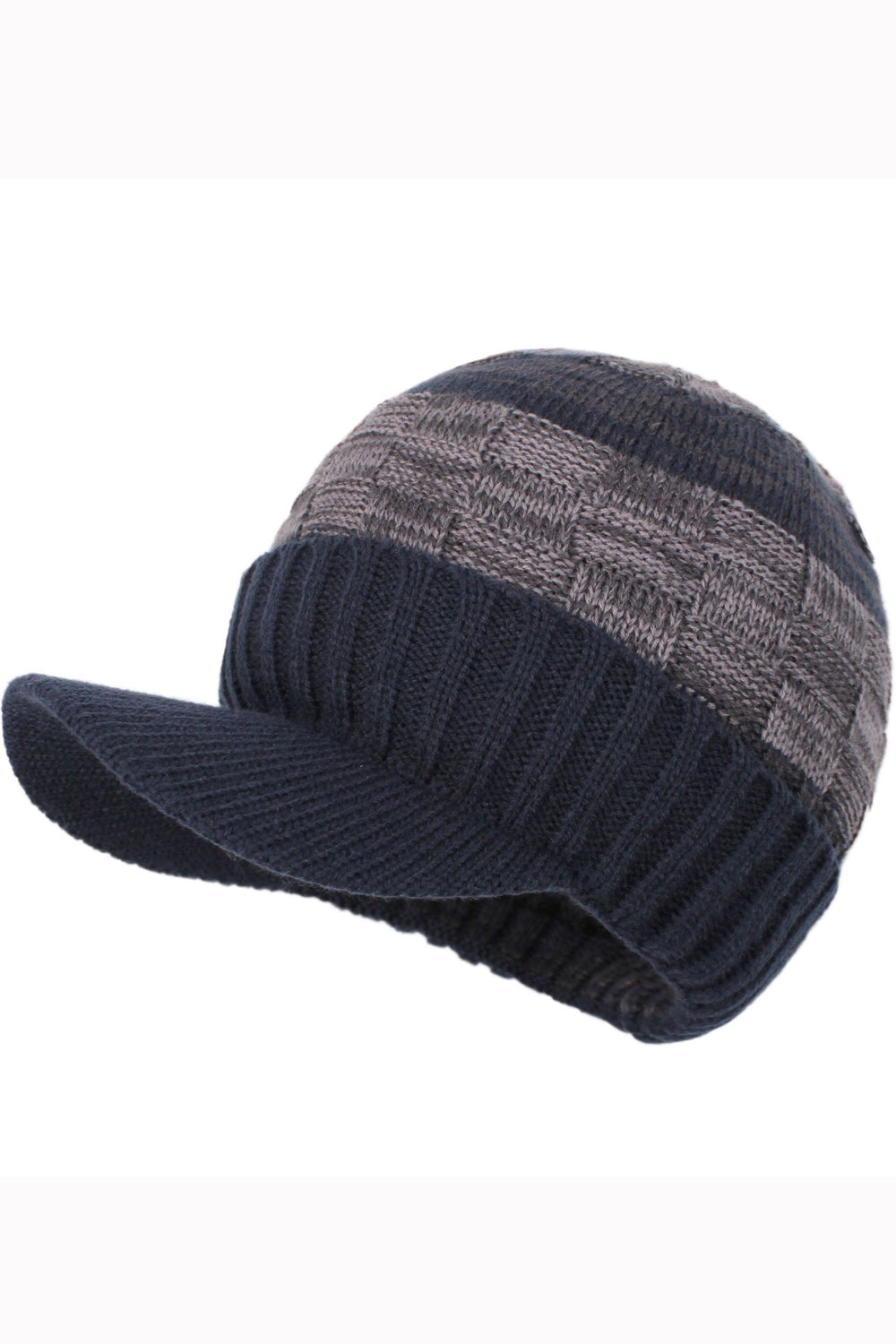 Women Stripe Pattern Duck Tongue Style Autumn & Winter Cap