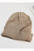 Women Solid Color Elegant Comfortabale Warm Cap