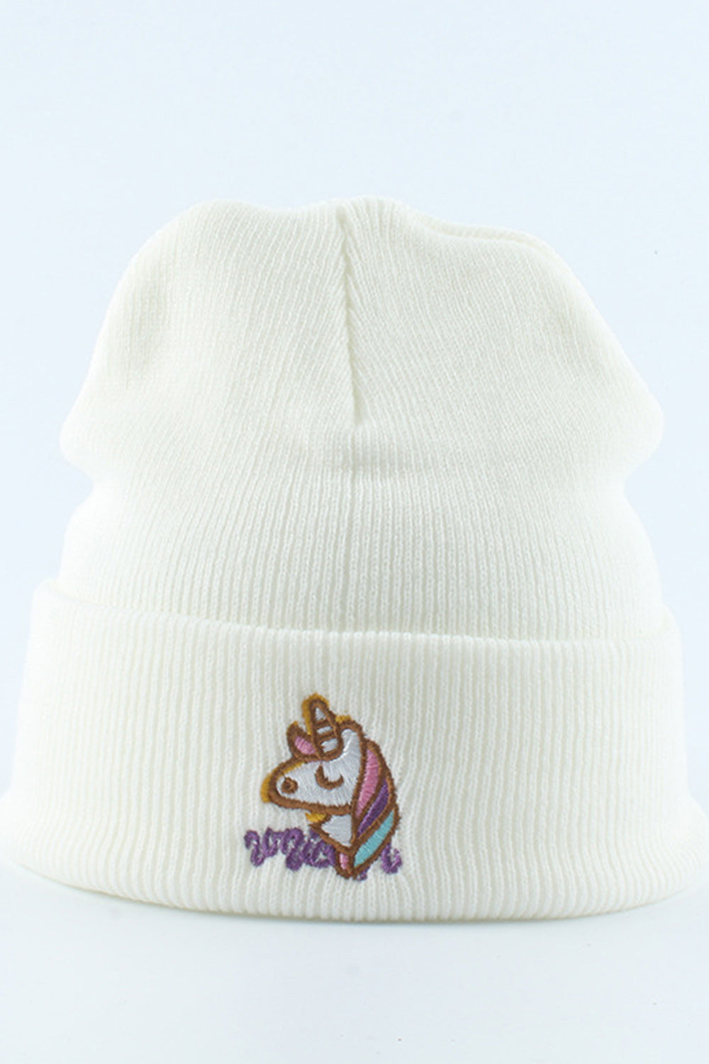 Women Casual Wearing Cartoon Embroidered Solid Color Cap
