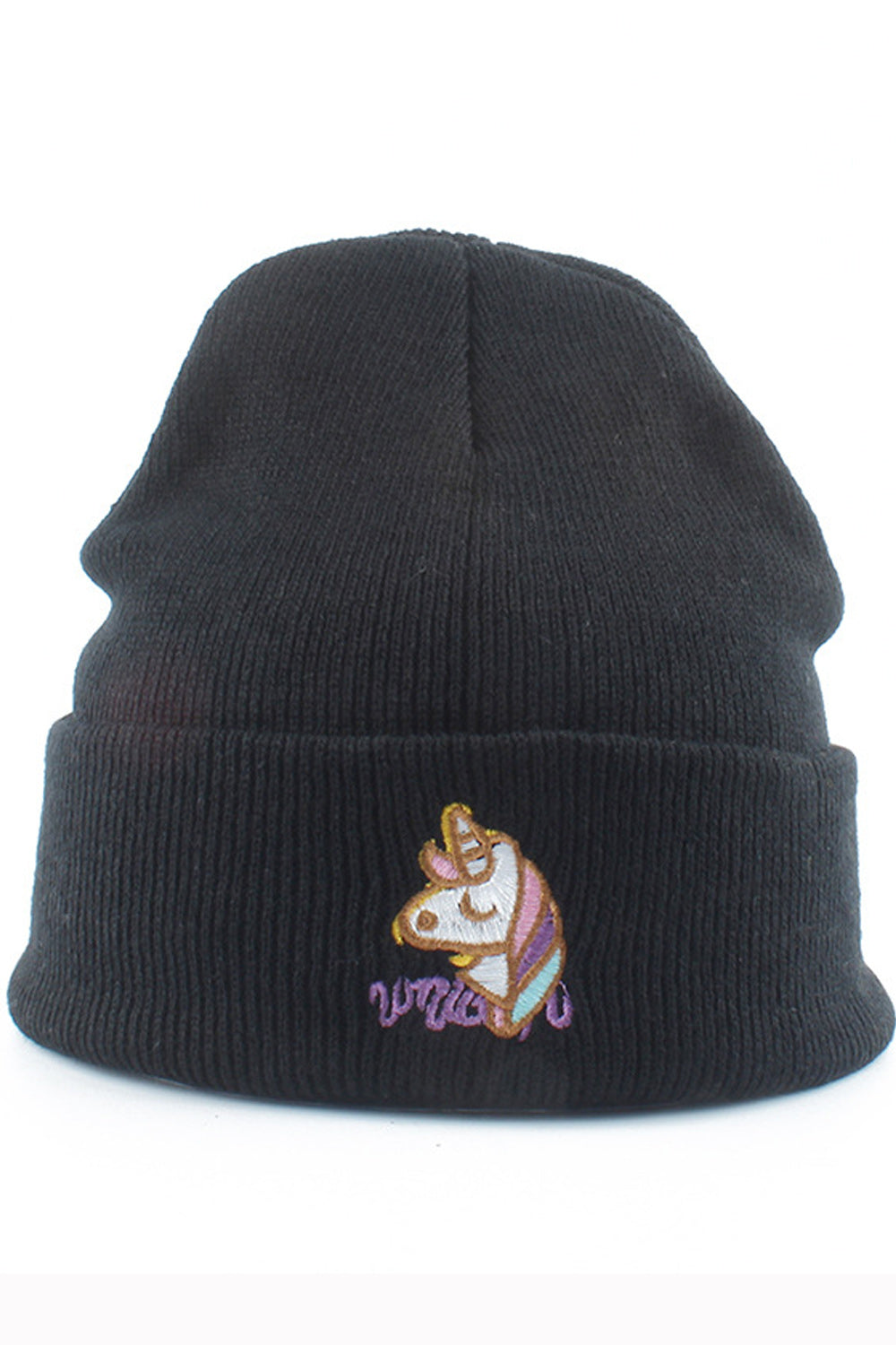 Women Casual Wearing Cartoon Embroidered Solid Color Cap