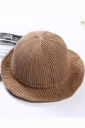 Women Breathable Solid Color Hollow Mesh Knitted Basin Cap