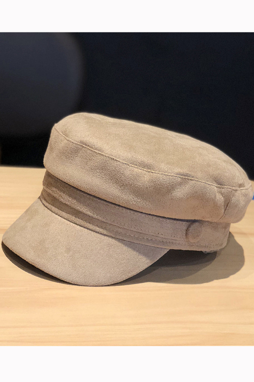Women Elegant Solid Color Duck Tongue Winter Cap