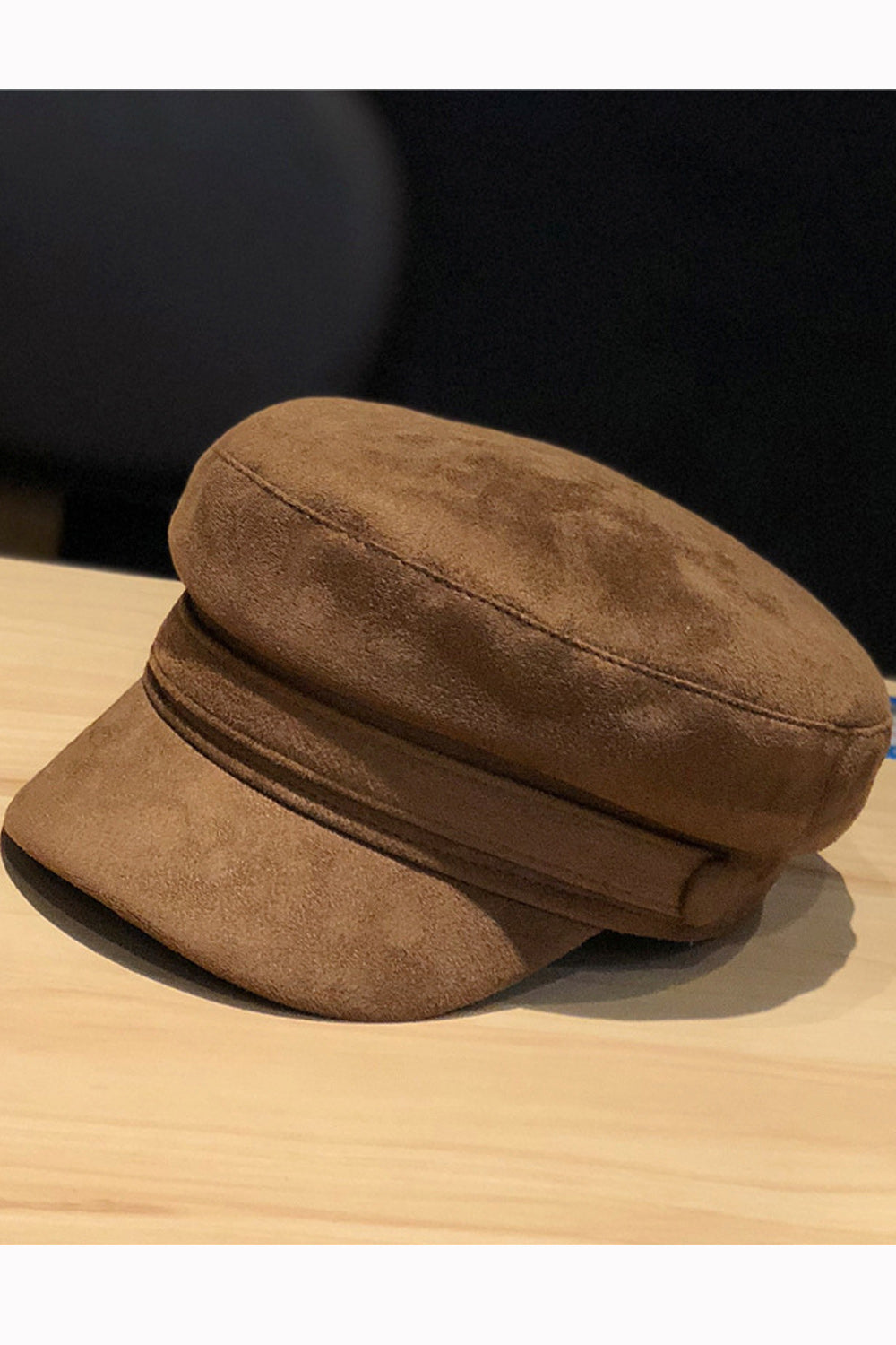 Women Elegant Solid Color Duck Tongue Winter Cap